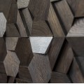 Стеновые 3D панели Стеновые панели Дуб брашированный Магна эбен от Tarsi